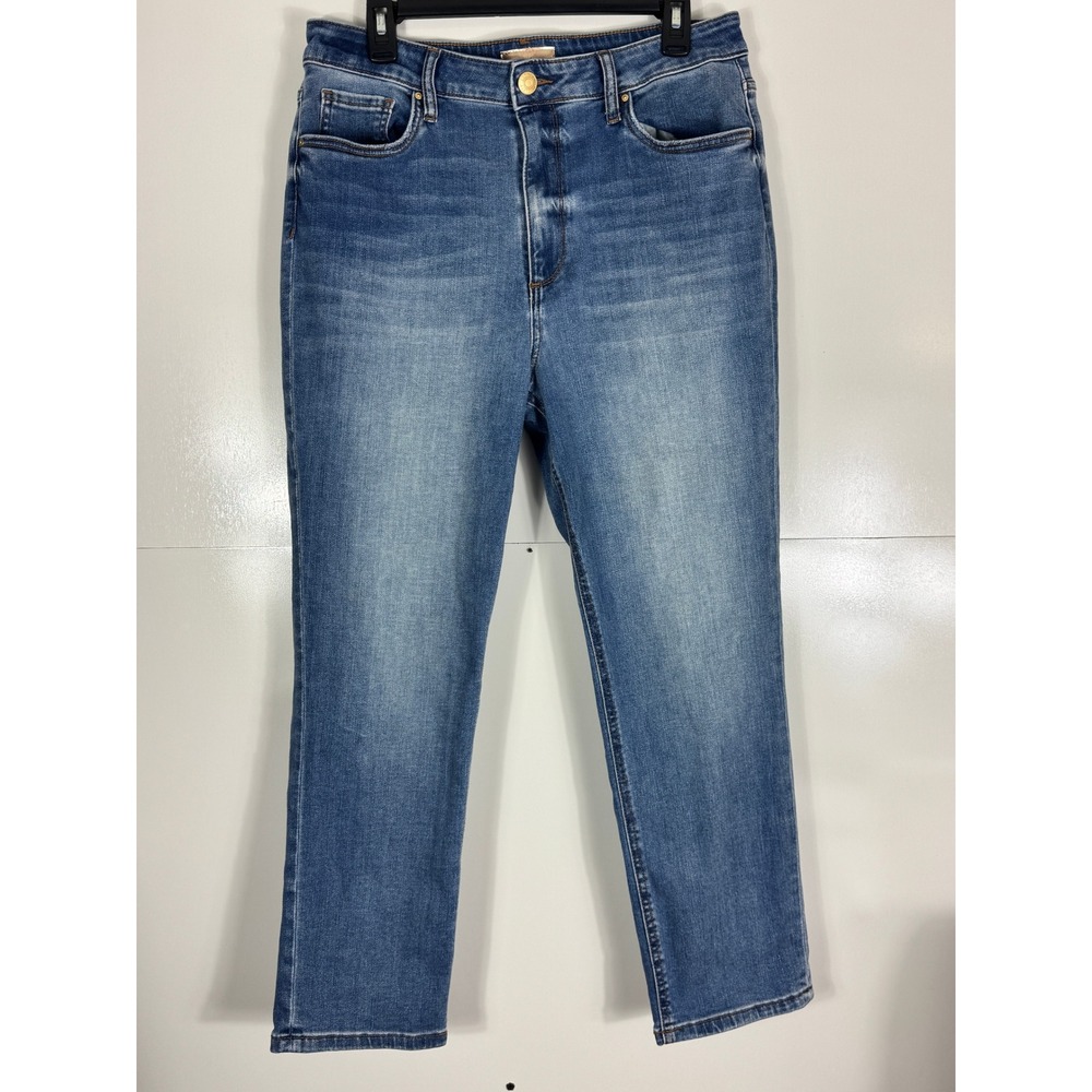 KUT from the Kloth Womens Girlfriend Ankle Straight Leg Jeans Sz 12
